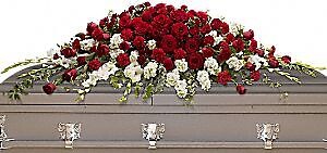 Garden of Grandeur Casket Spray