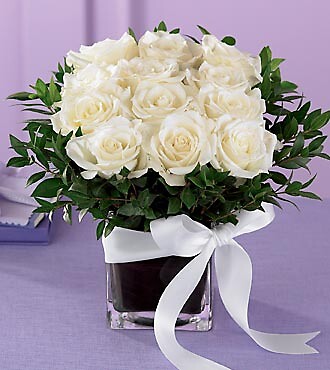 Flower Romance in White